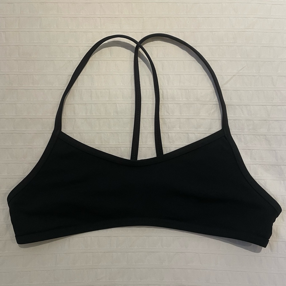 Jolyn Black Cane bikini top Size Small